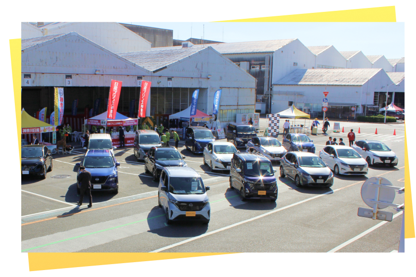 日産車フェアの展示車