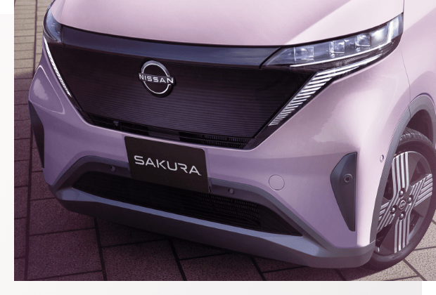 日産サクラの外観写真