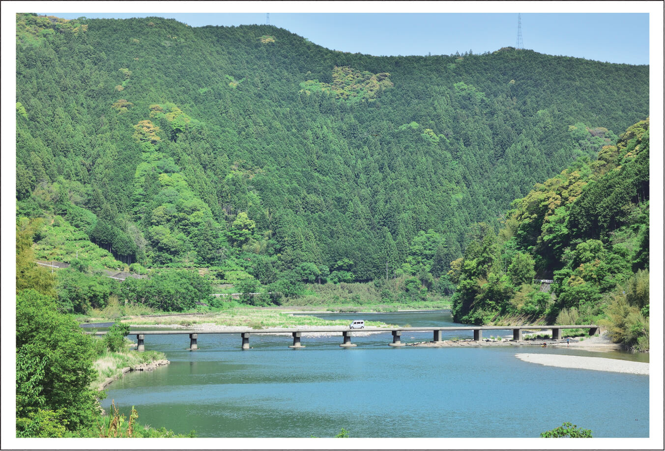 高知県 佐田沈下橋
