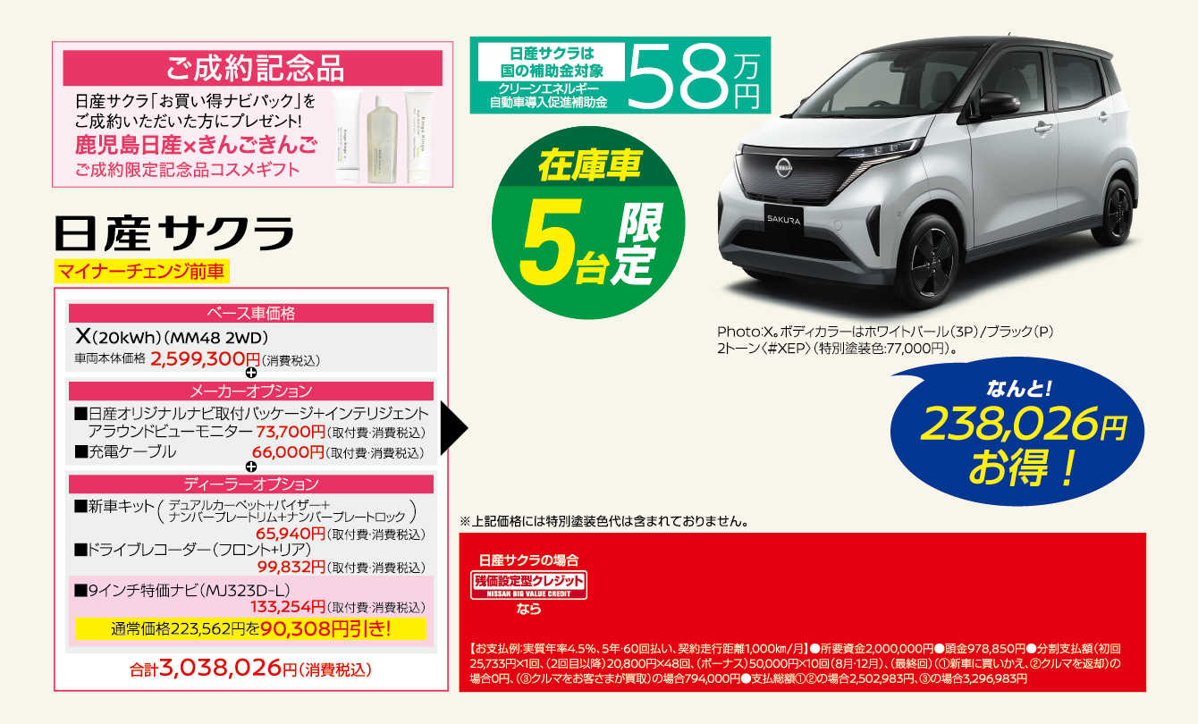 日産サクラ