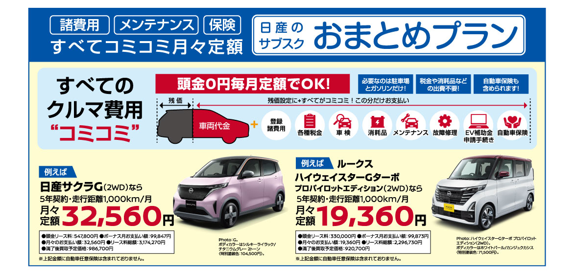 おまとめプラン