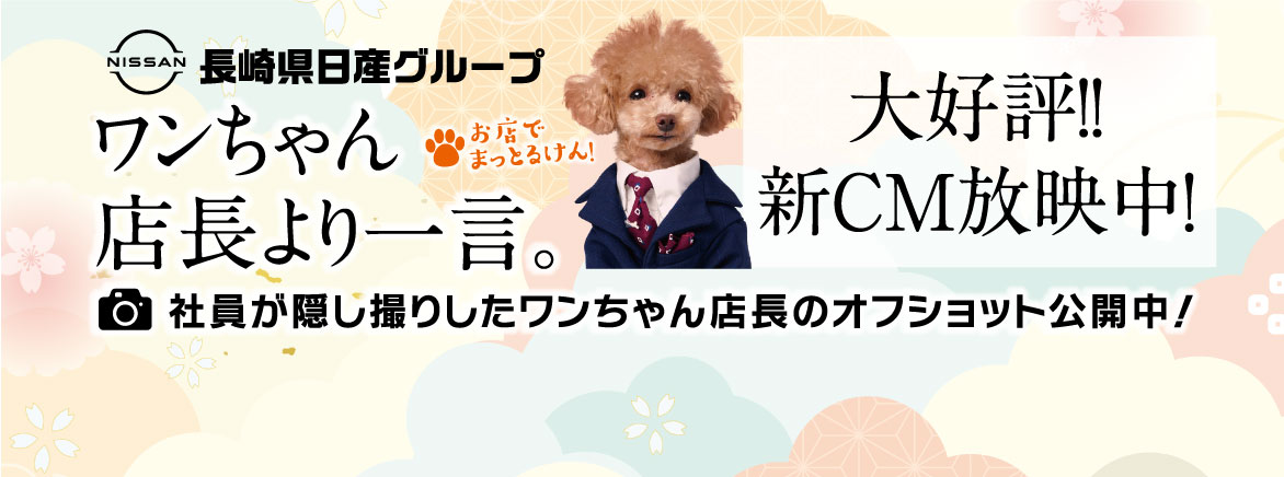 ワンちゃん店長より一言