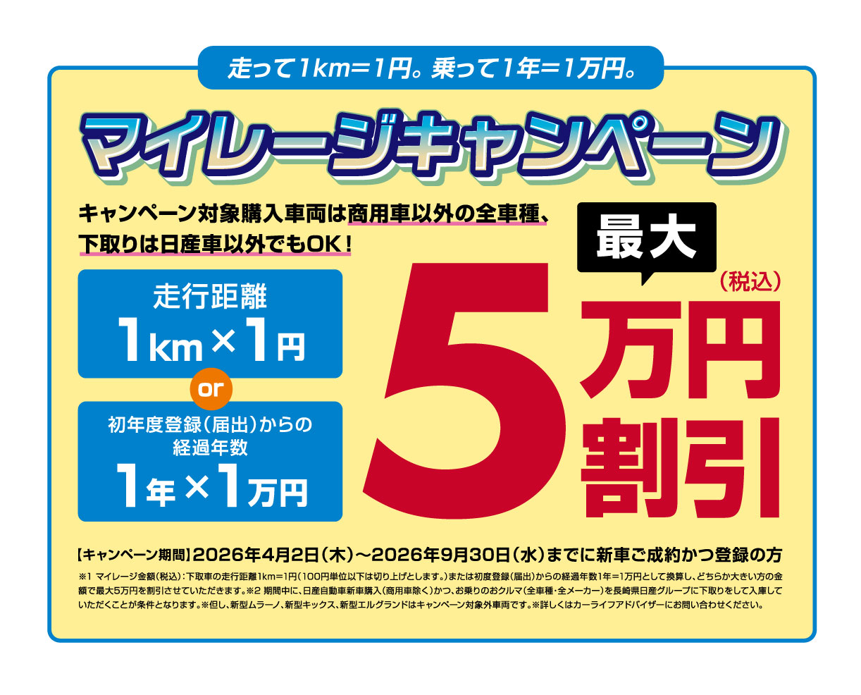 マイレージキャンペーン