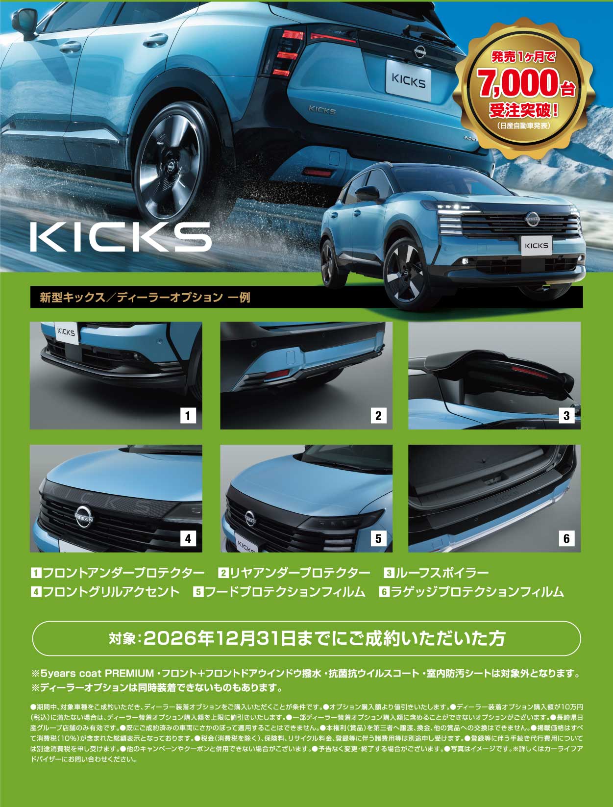キックス 10万円プレセントキャンペーン