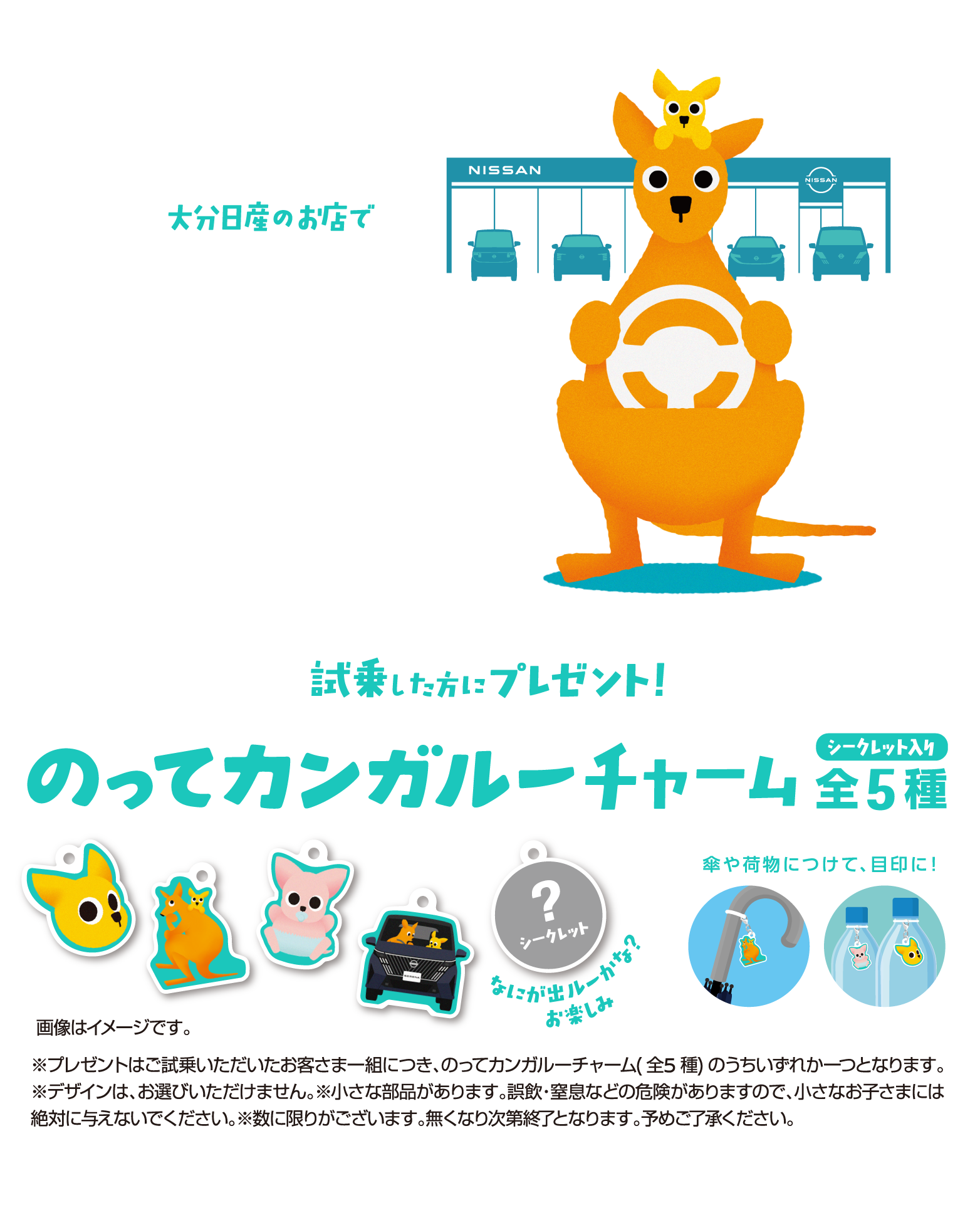 乗ってカンガルー