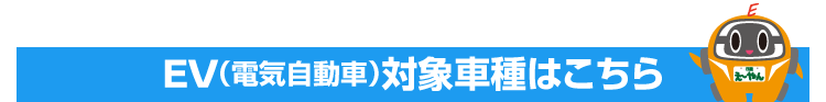 EV（電気自動車）対象車種はこちら