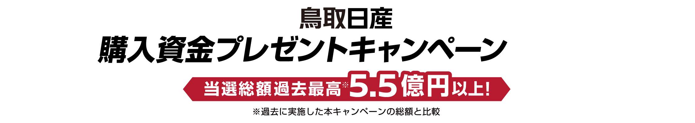 購入支援金プレゼントキャンペーン