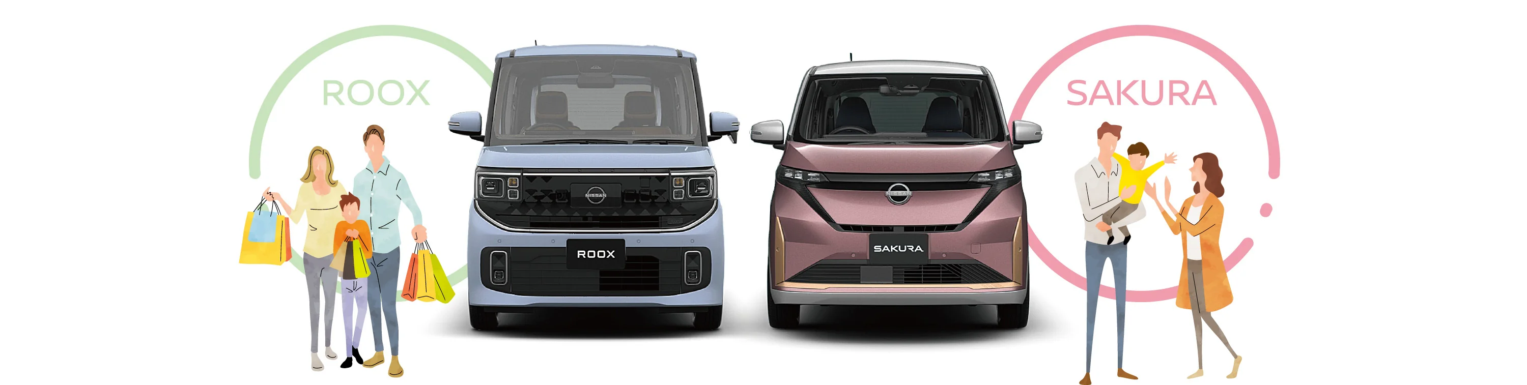 ライフスタイルに合わせて選べるグッとくる日産の軽