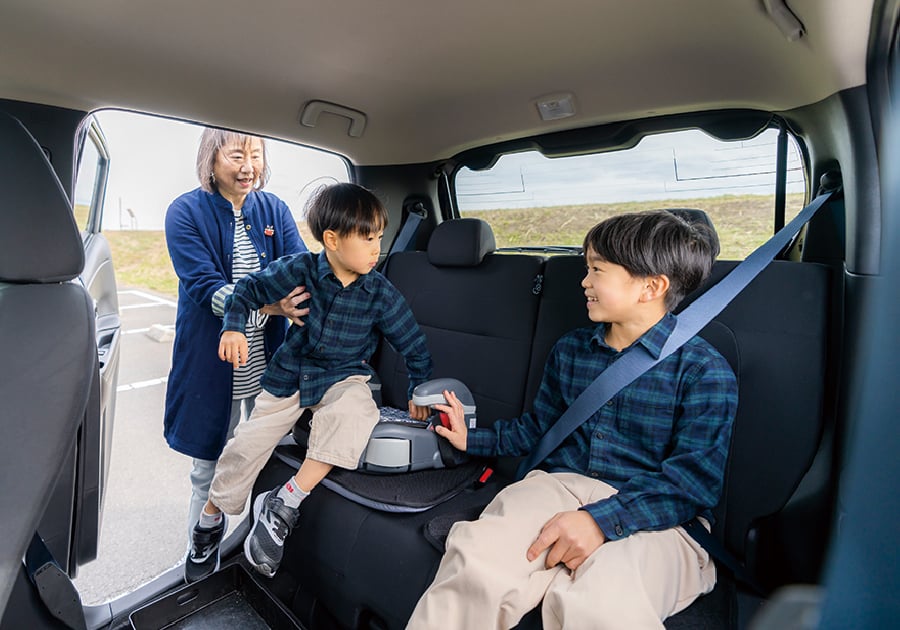 SAKURAの車内