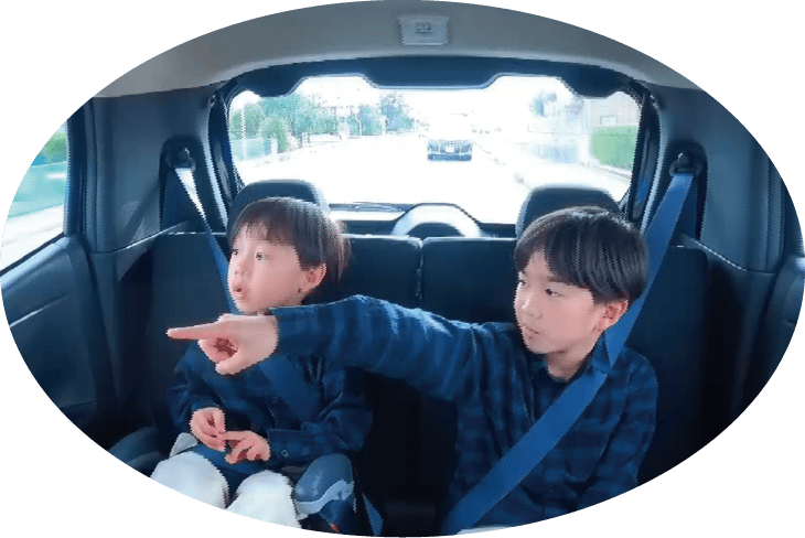 SAKURAの車内